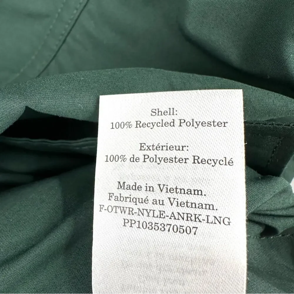 Everlane the ReNew Anorak in dark green Size M - Picture 6 of 8